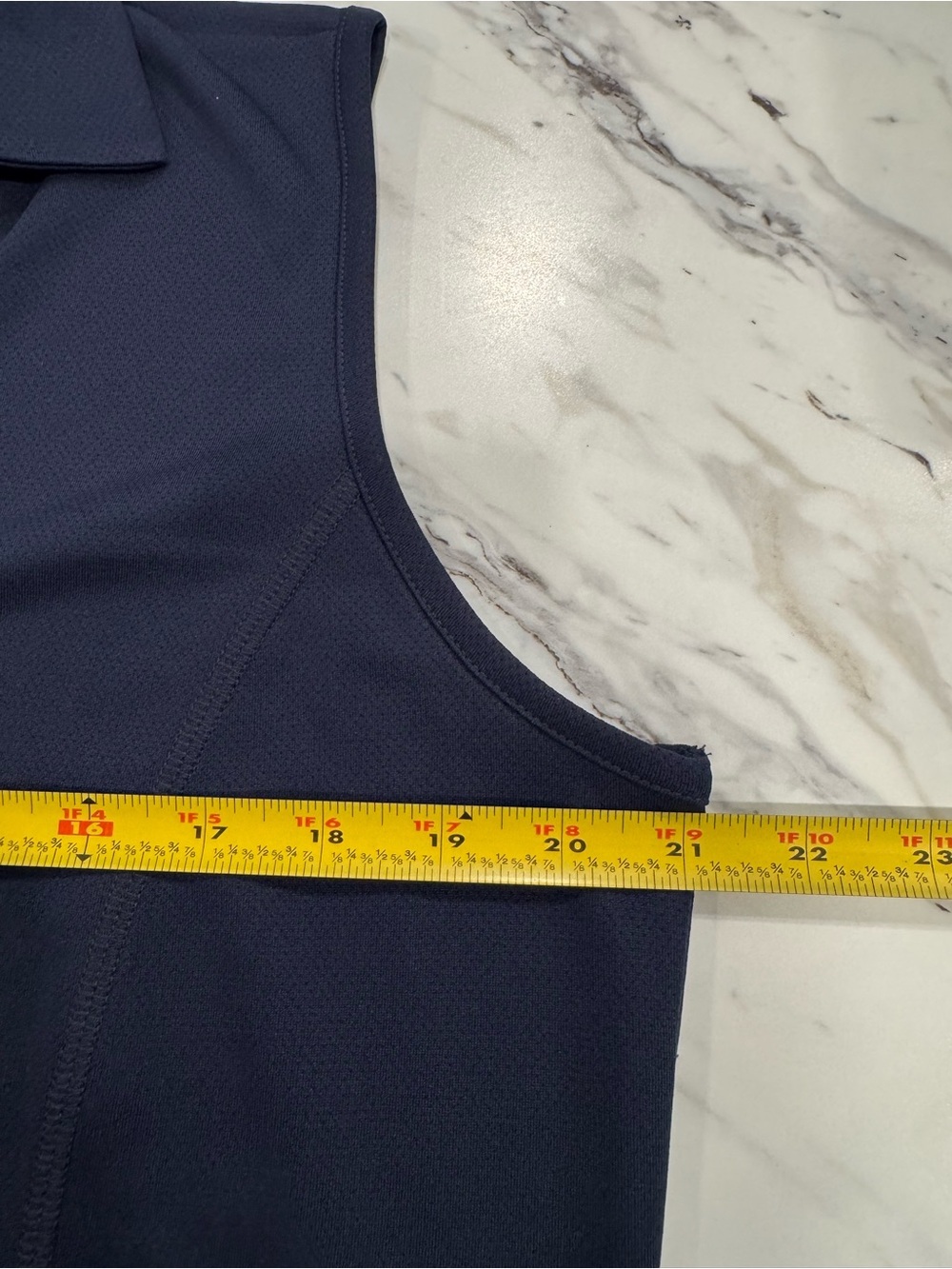 PGA TOUR  Air Flux Womens Sleeveless Golf Dress Size XL Navy Blue Pockets - Picture 7 of 11